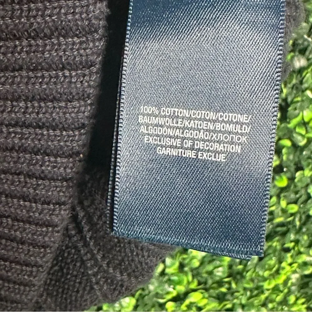 Polo Ralph Lauren Blue Cable Knit Vest Sz 10/12 M